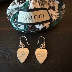 Gucci sterling silver earrings